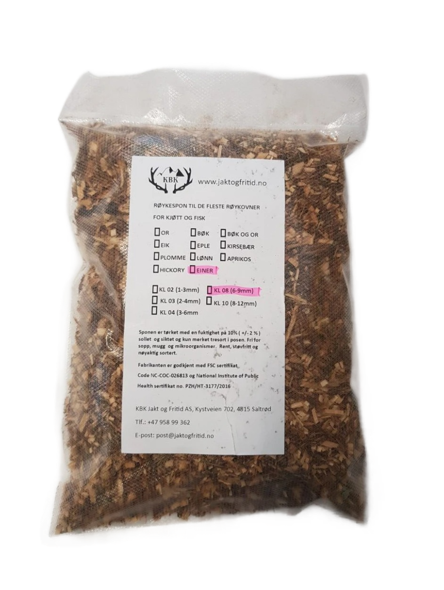 KBK Røykspon Einer 3 liter (6-9mm)